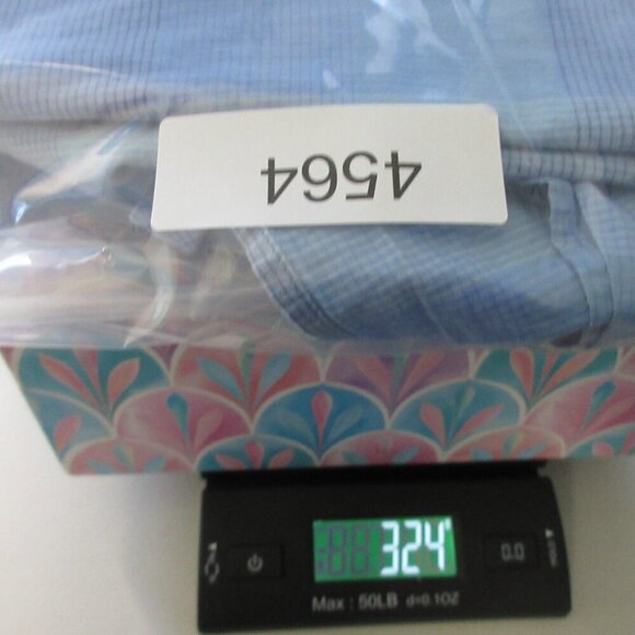 Southern Marsh Men's Check Dress Shirt 2X Blue Wrinkle Free Casual 324 - Picture 11 of 11